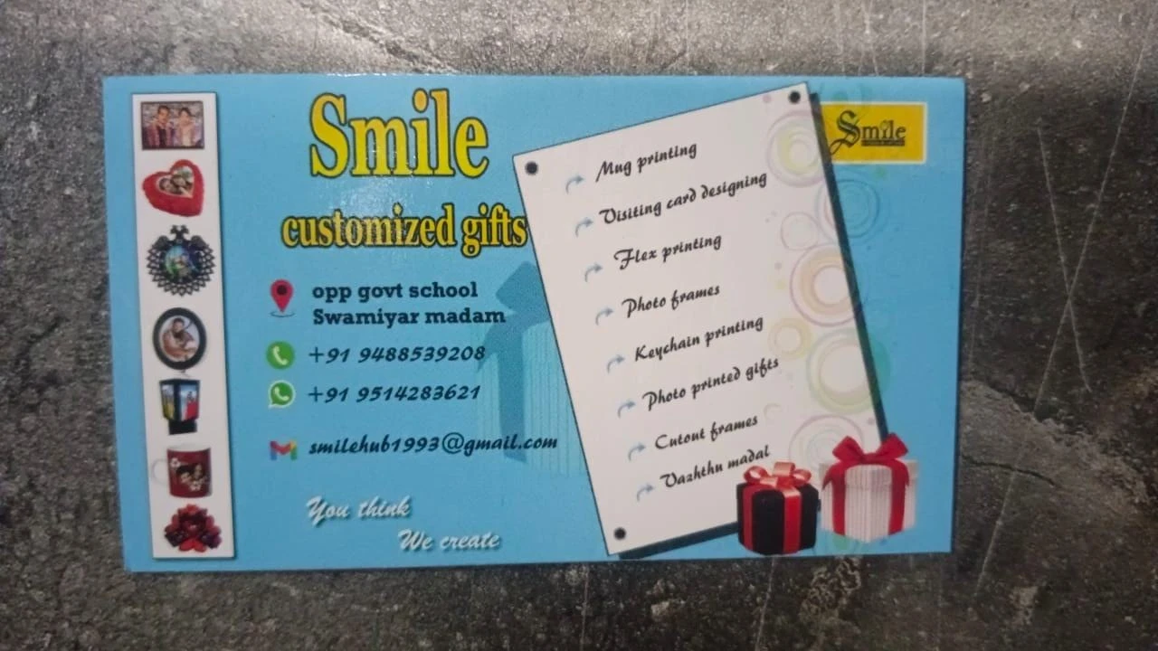 Smile Customized Gift