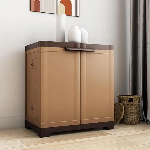 Nilkamal Freedom Mini (FMSC09) Shoe Rack Plastic Cabinet 3-Year Warranty with Du