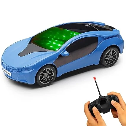 Gooyo 6328-4 Battery Operated 3D Lights Famous Remote Control High Speed Racing 