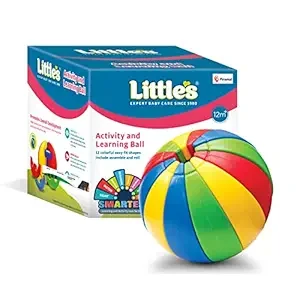 Little’s Activity and Learning Ball I Learning Activity Toy I Multicolour I Infa