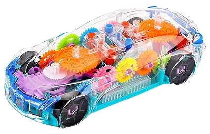 Gooyo GY388-48 3D Concept Gear Car Toy with 3D Lights and Musical Sounds Effect 