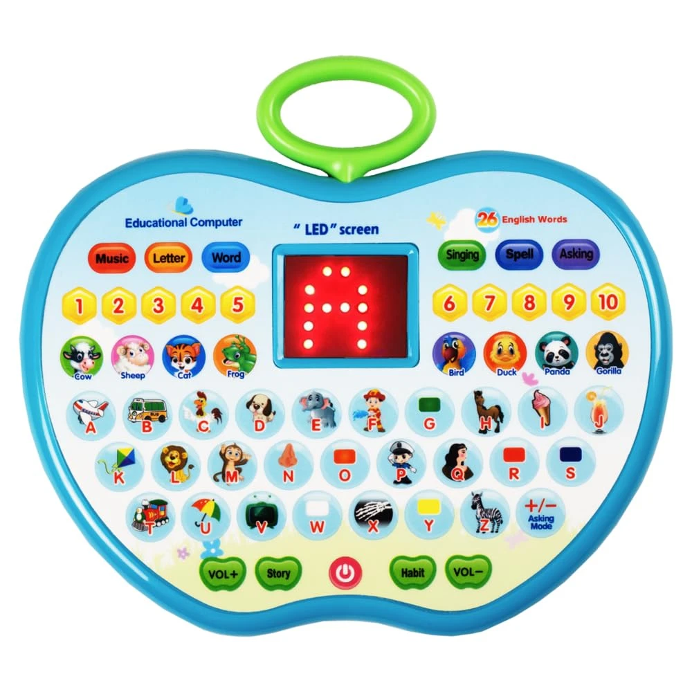 Gooyo GY2018 Play & Learn Educational Learning Laptop Toy | Alphabets/Counting/W