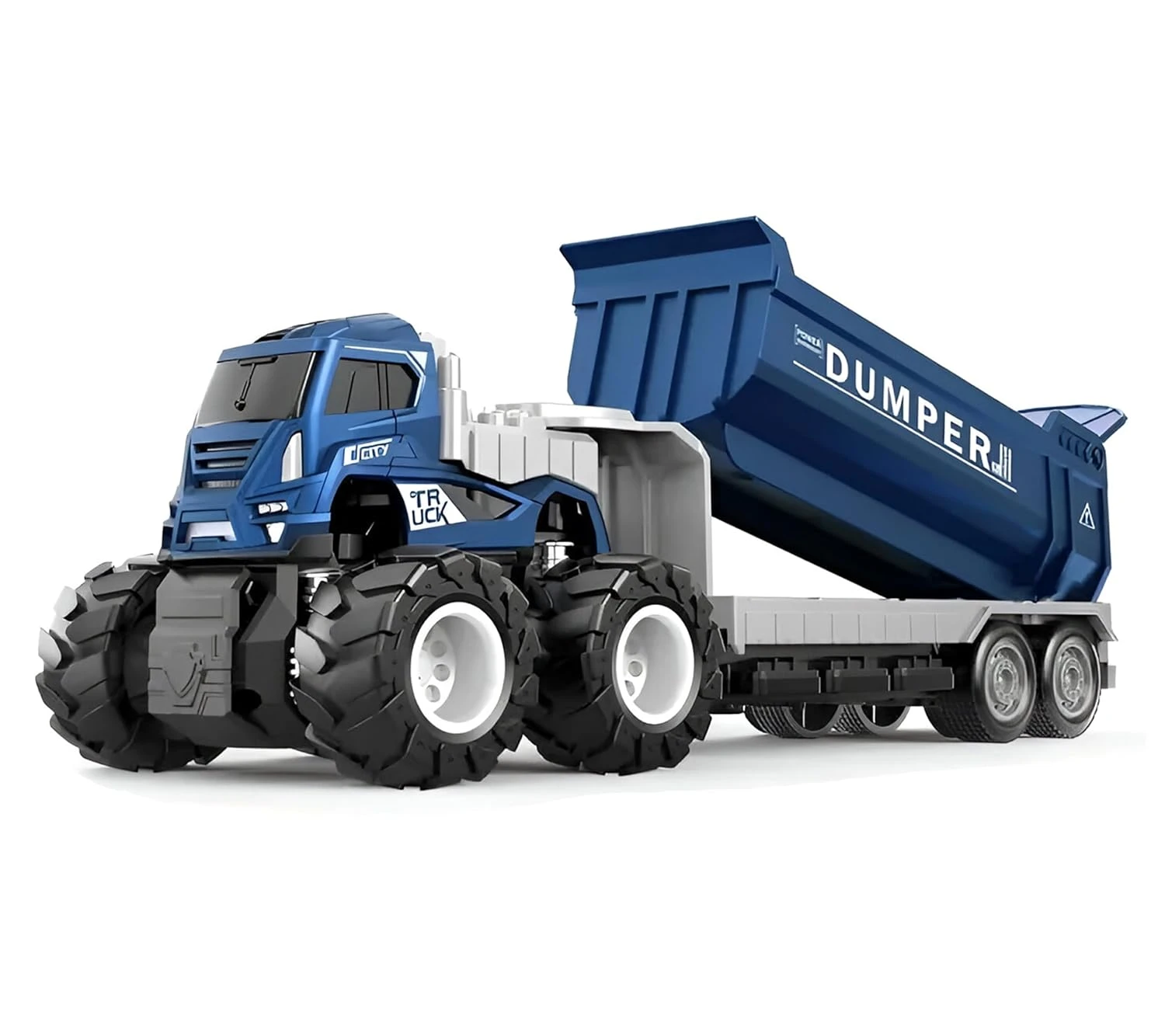 Toyshine Friction Powered 1:43 Scale 4WD Diecast Alloy Transport Dumper Truck To