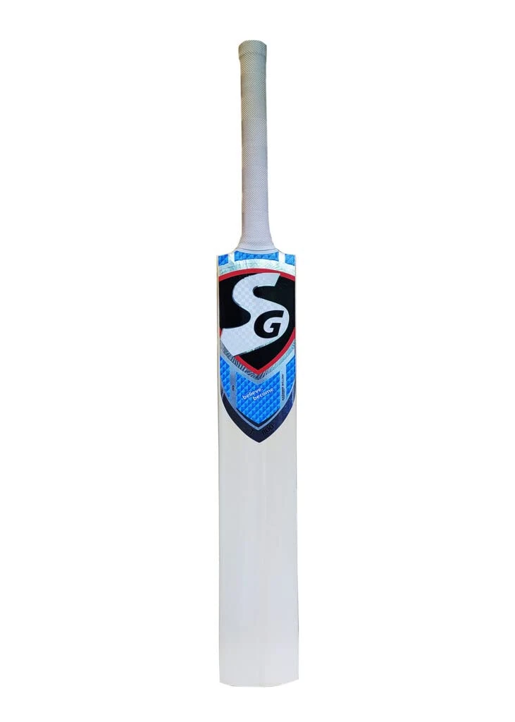 SG T-800 Kashmir Willow Cricket Bat | Color: White | for Men & Boys | Lightweigh