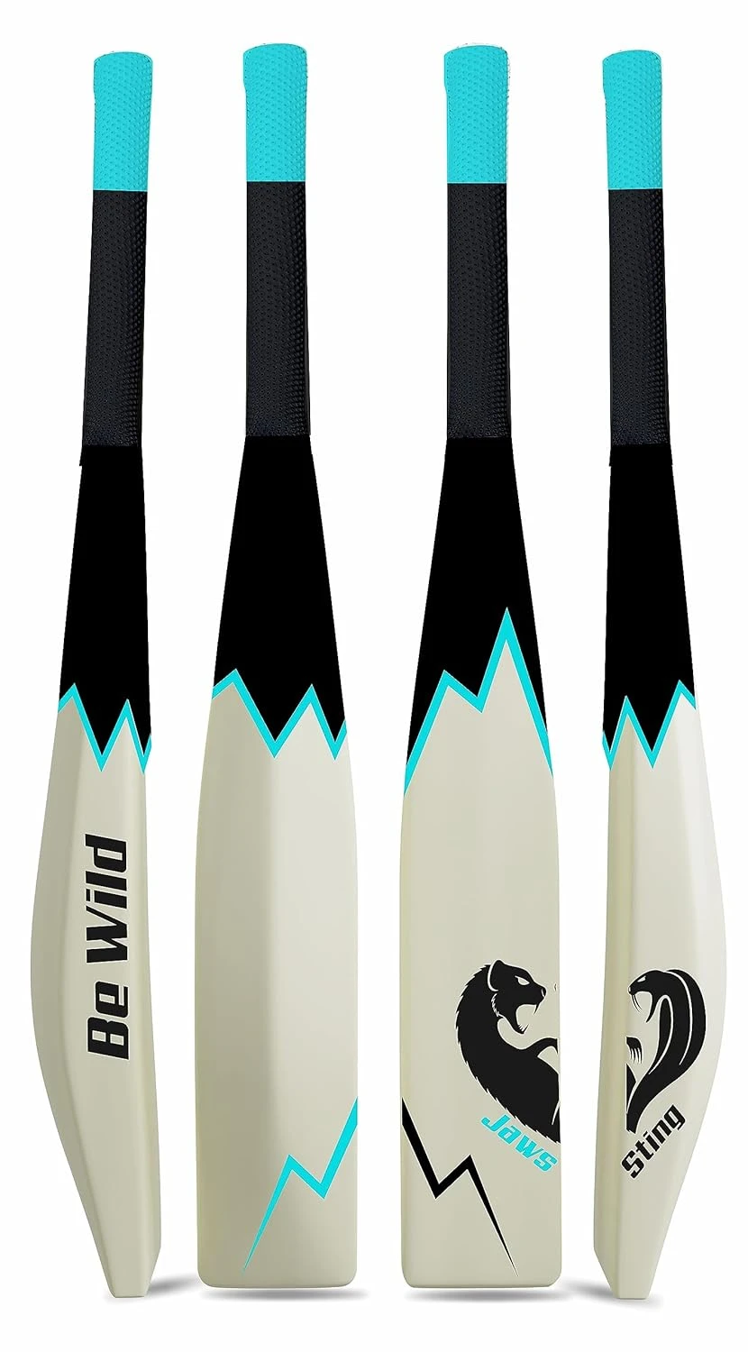 Jaspo Be Wild Heavy Duty Plastic Cricket Bat Full Plastic Bat Hard Plastic Bat C