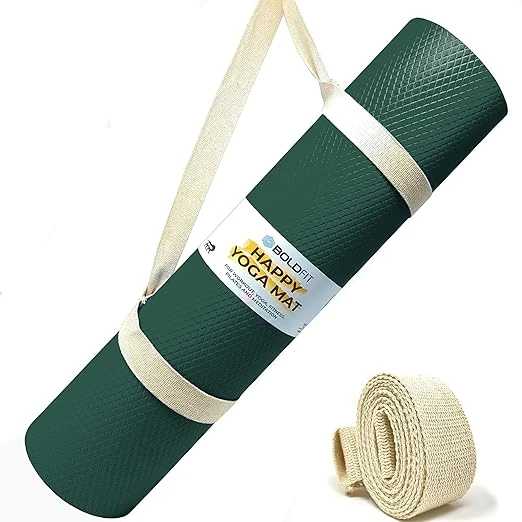 Boldfit Yoga Mats For Women and Men Exercise For Home Workout Gym Anti Slip EVA 