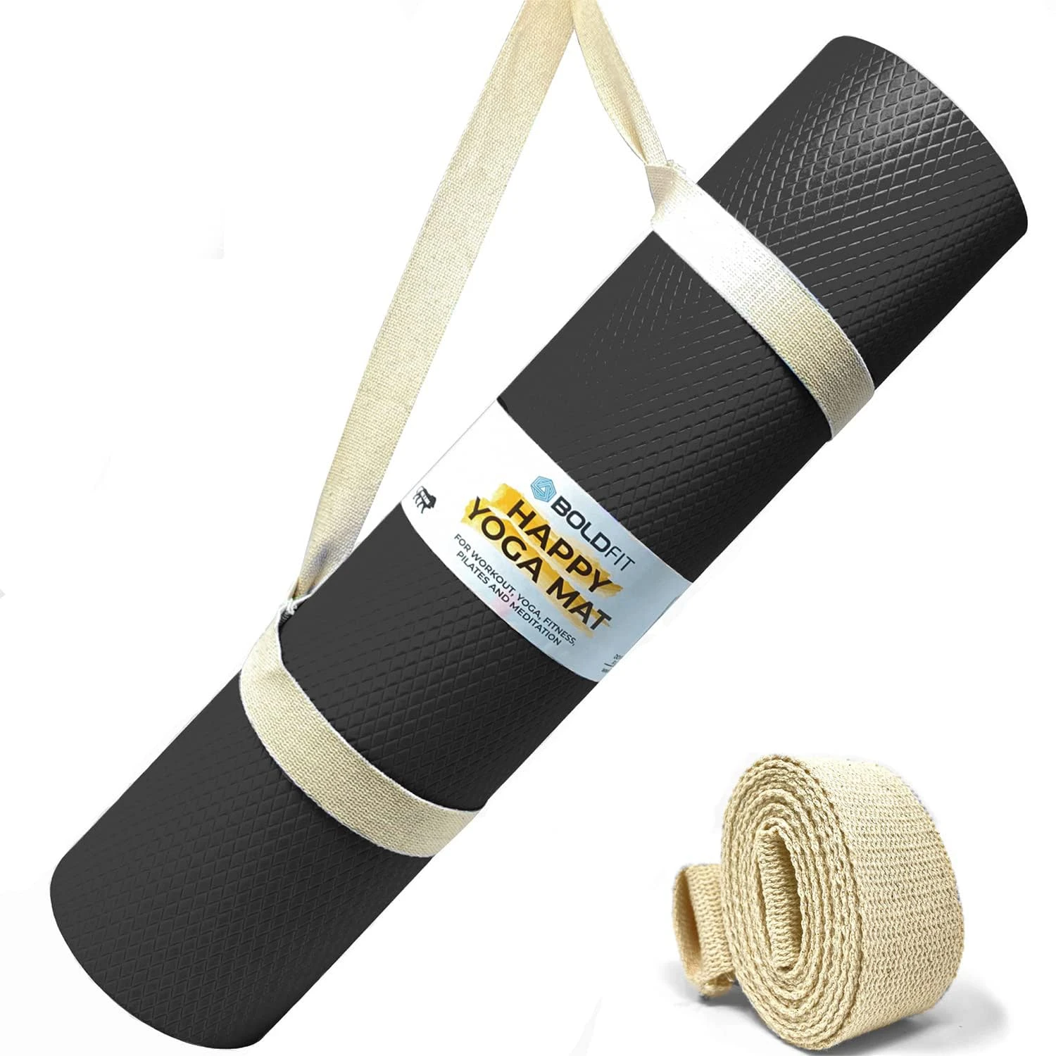 Boldfit Yoga Mat for Women & Men Anti-Slip Exercise Mat for Home Workout, Gym & 