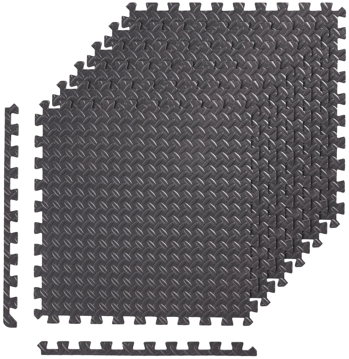 AmazonBasics Puzzle Exercise Mat with EVA Foam Interlocking Tiles