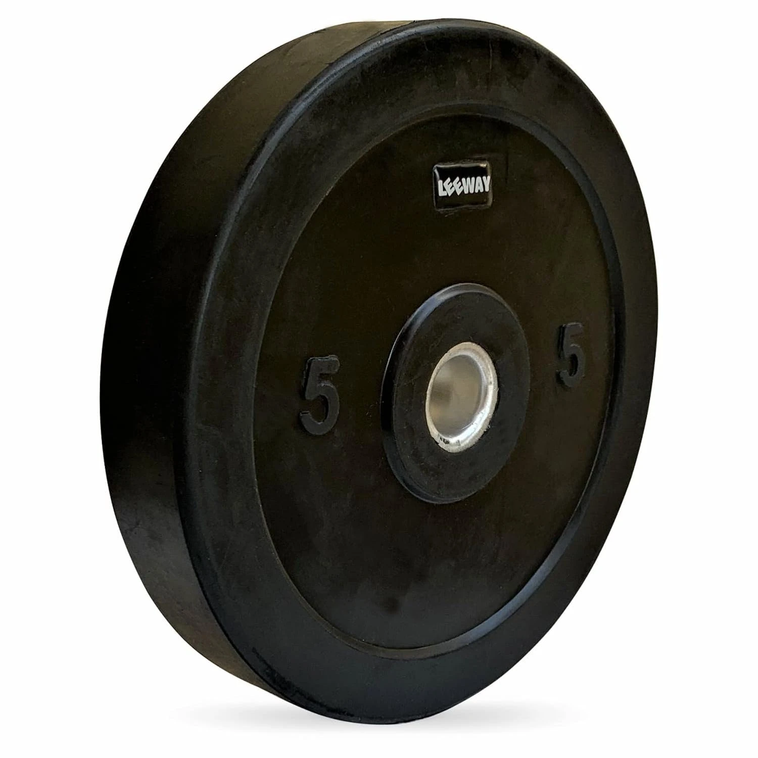 LEEWAY Rubber Weight Plate Set (5kg x 2) | 31mm Standard Rod Compatible Spare Gy
