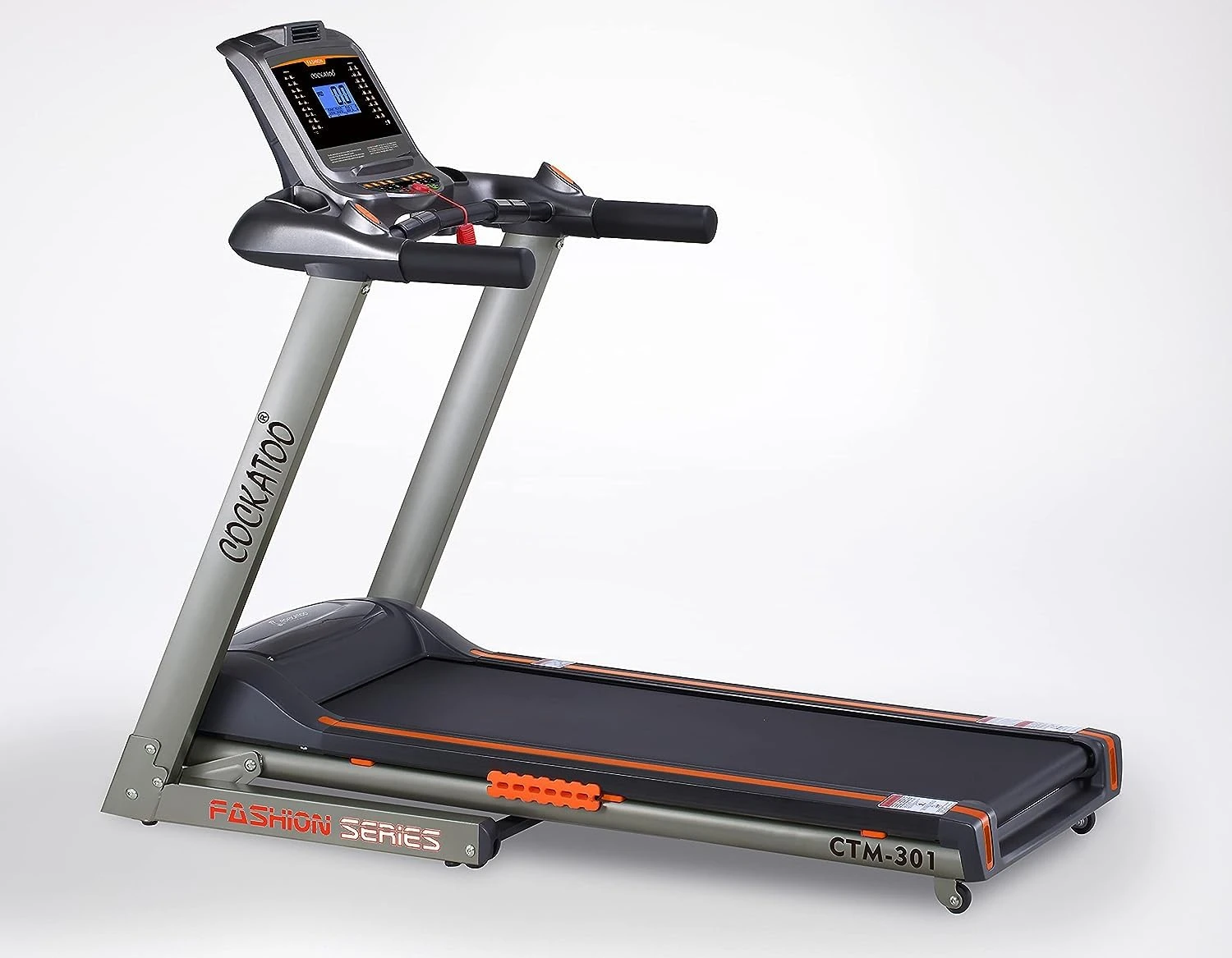 Cockatoo CTM301 Auto Incline (12%) 2 HP - 5 HP Peak DC Motorised Treadmill for H