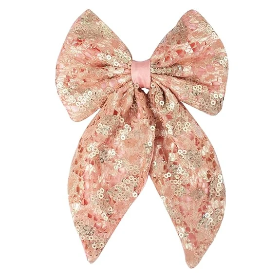 Radhu & Kabby Hair Bow Clip for Women/Girls | Hairclip for All Occasions | Fancy