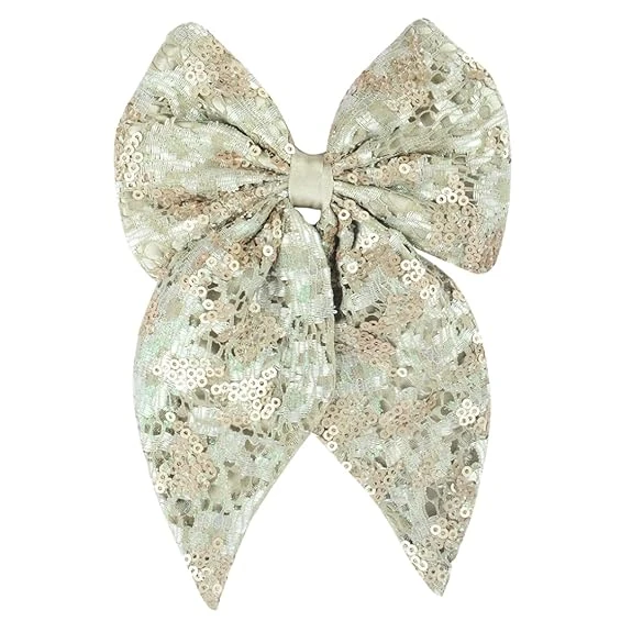 Radhu & Kabby Hair Bow Clip for Women/Girls | Hairclip for All Occasions | Fancy