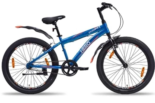 Hero Thorn 24 T Road Bike , 15 In Steel Frame , Single Speed Cycle For Unisex-Yo