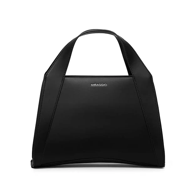 Miraggio Risa Top-Handle Satchel Handbag for Women with Detachable & Adjustable 