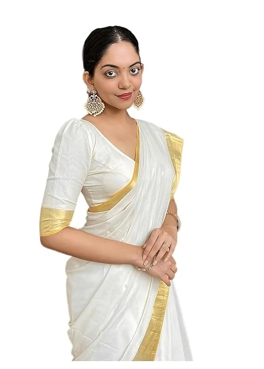 Yashika Women's Trendy Cotton Silk Saree with Blouse Material|| Pongal Special S