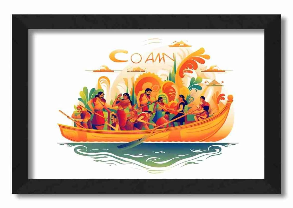 SAF paintings kerela Onam Festival traditional Wall décor painting for wall déco