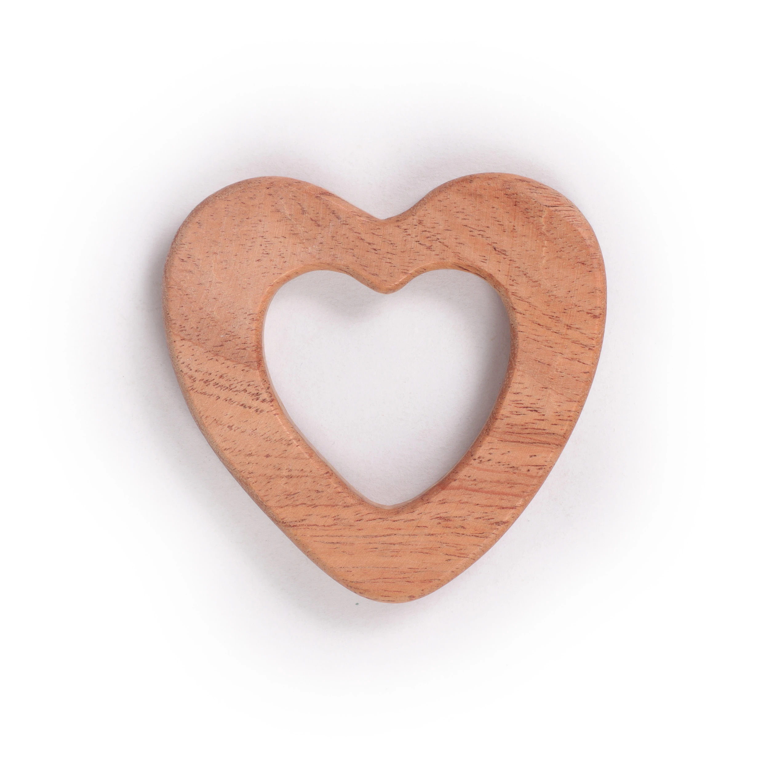 Opa Toys Wooden Heart Neem Teether for Babies – 1 Piece