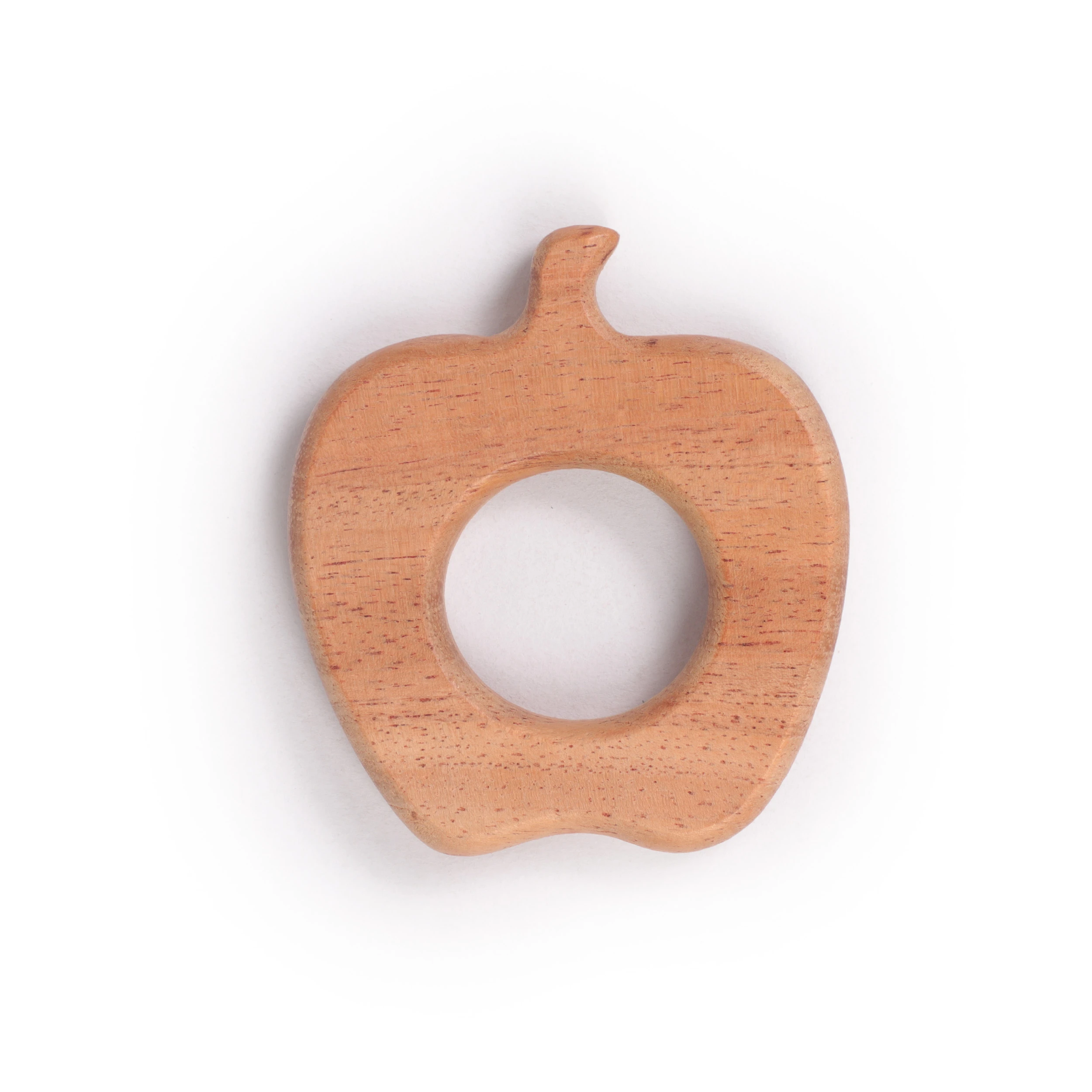 Opa Toys Wooden Apple Neem Teether for Babies – 1 Piece