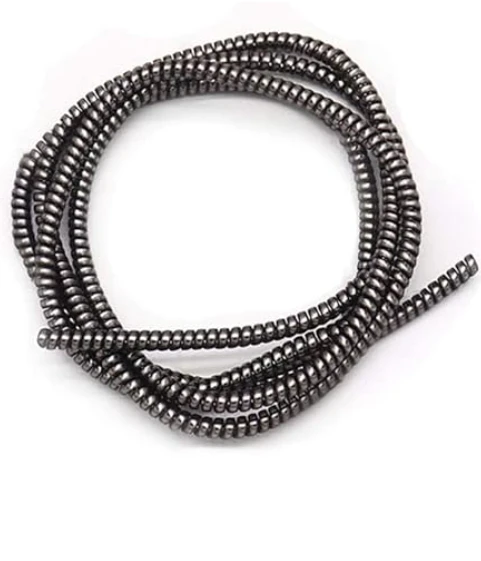 Cable Charger Protector Spiral (Black (Pack of 1))