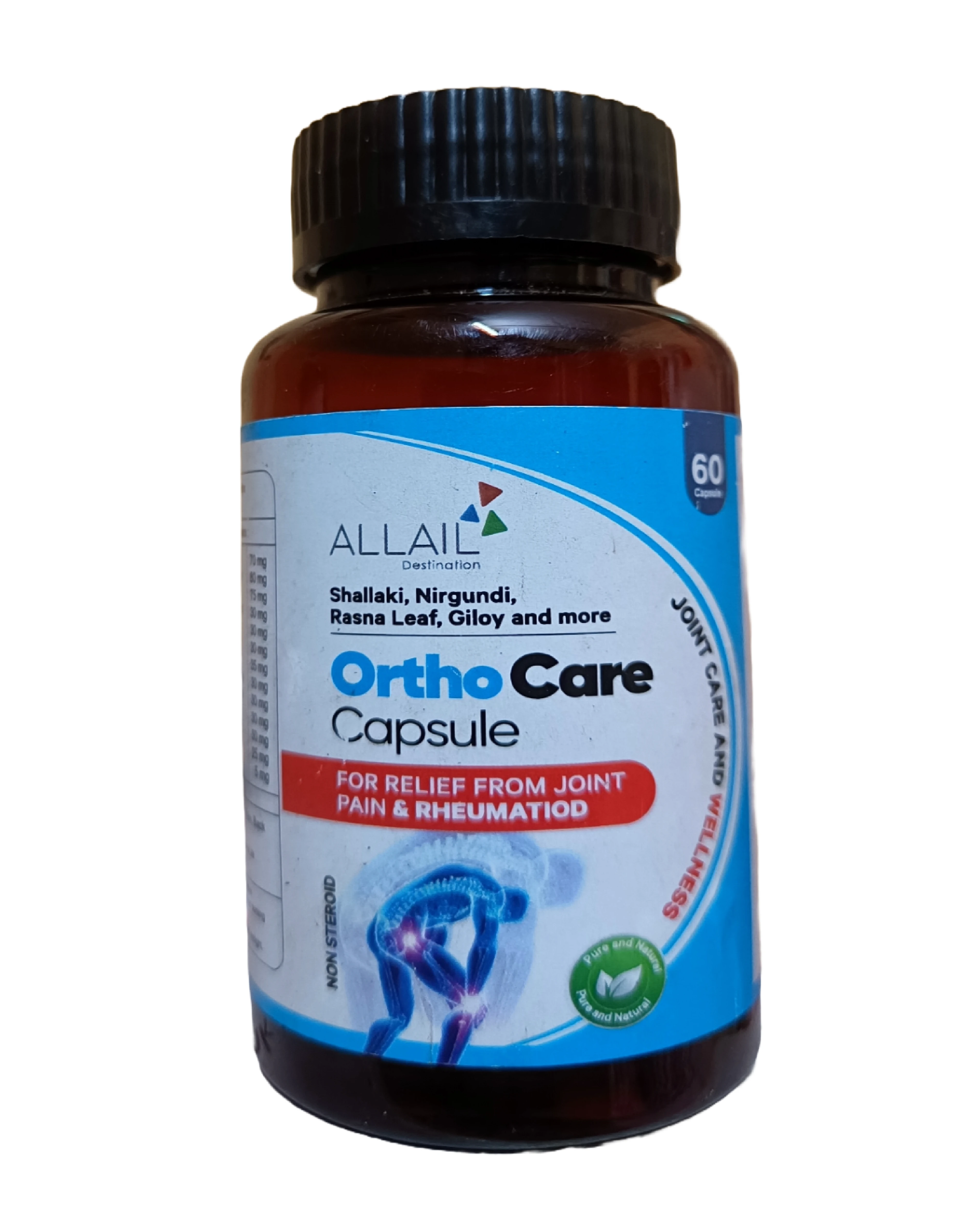ALLAIL Ortho Care Capsules, 60 Caps.Joint Care & Wellness