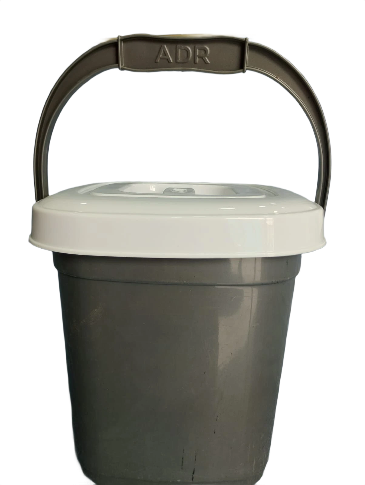 Multipurpose Plastic Storage Bucket with Lid & Handle Plastics Rollx - 5 Ltr – G